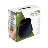 Heated Foot Massager with Remote Control, Folding Design, and Dual Motor Intensities from Pursonic