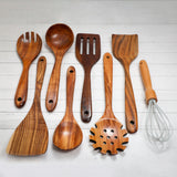 Acacia Wooden Spoon Set from Spice Wheel