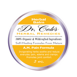 A.M. Balm and A.M. Cream Bundle From Dr. Cole's Herbal Remedies