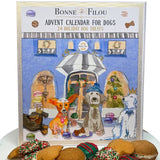 Dog Treats Advent Calendar - 24 Holiday Treats for Dogs from Bonne et Filou