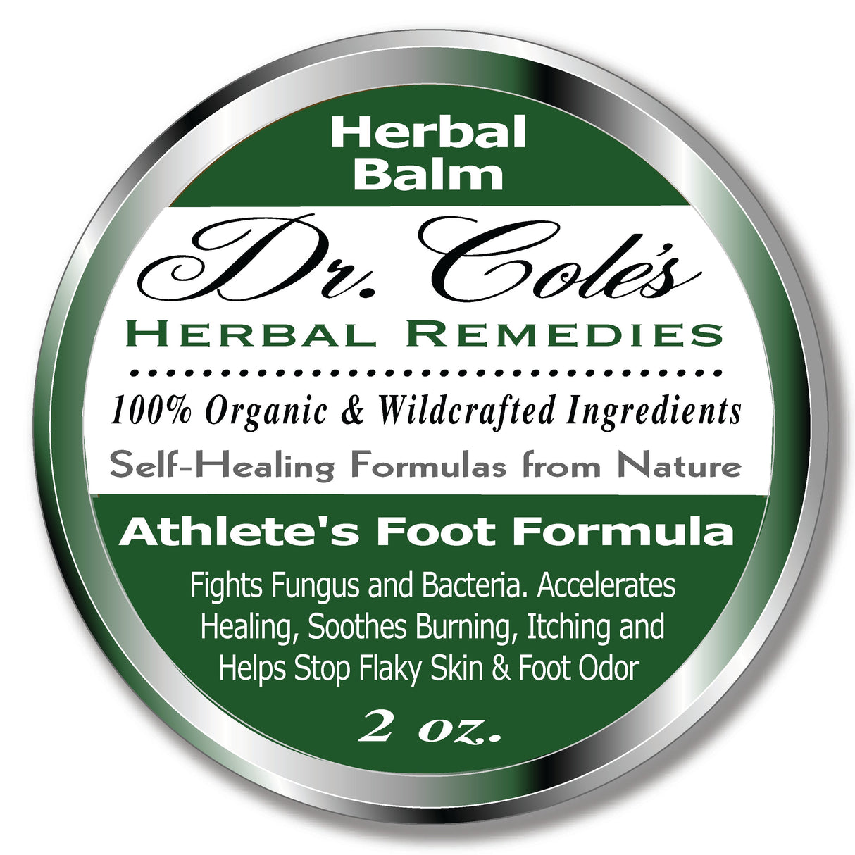 Dr. Cole's Organic Athlete’s Foot Treatment from COLEHERBALS