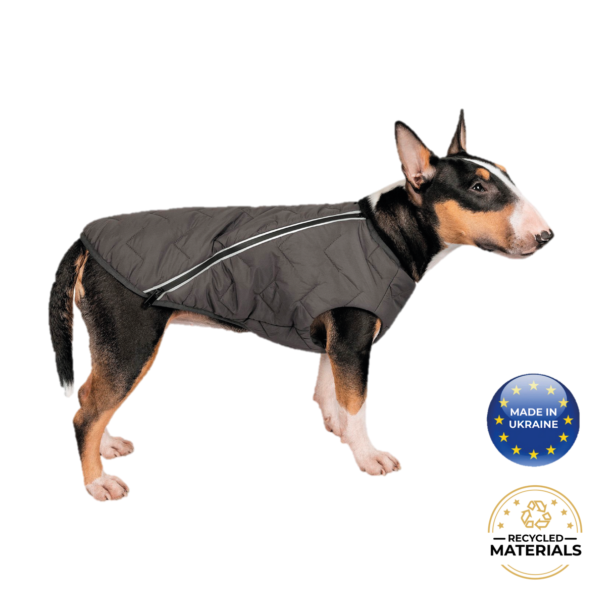 Sustainable Eco-Friendly Dog Jacket / Vest - Made in Ukraine from Bonne et Filou