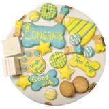 Congrats Themed Dog Treats Gift Box from Bonne et Filou