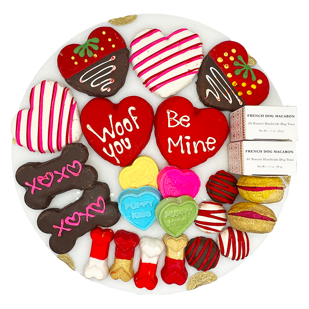 Love My Dog Themed Treats Box from Bonne et Filou