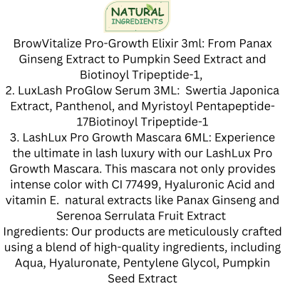 Brow & Lash Lux Growth Kit: Famous Eyes Edition From BimeBeauty