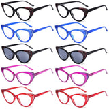 Cat-eye Reading Glasses Cute Readers R2115 (10 Pack) From eyekeeper