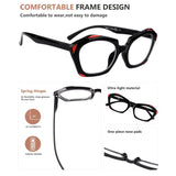 Distinctive Eyeglasses Fashion Design Reading Glasses R2129 (10 Pack) From eyekeeper