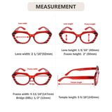 Oversized Cat Eye Reading Glasses Funky Readers R2135 (10 Pack) From eyekeeper