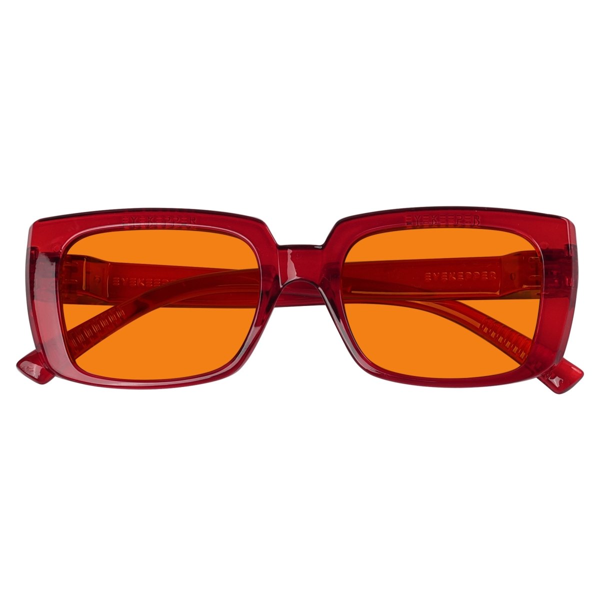 Blue Blocking Orange Glasses for Sleep Metalless Screwless NR9107-B98 (100%) from eyekeeper