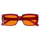 Blue Blocking Orange Glasses for Sleep Metalless Screwless NR9107-B98 (100%) from eyekeeper