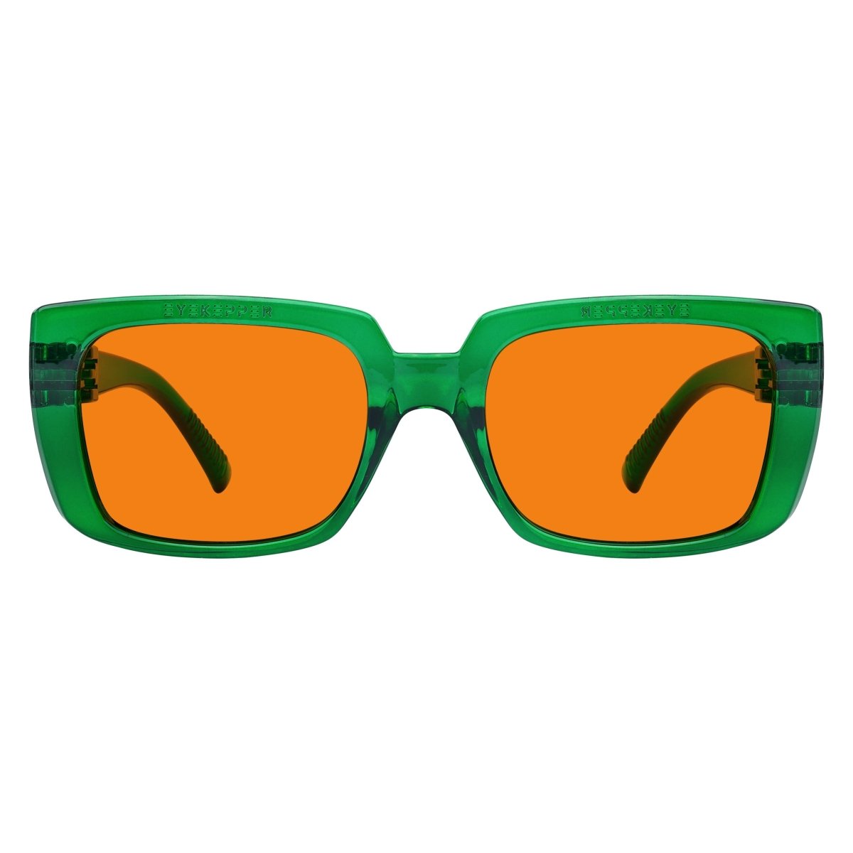 Blue Blocking Orange Glasses for Sleep Metalless Screwless NR9107-B98 (100%) from eyekeeper