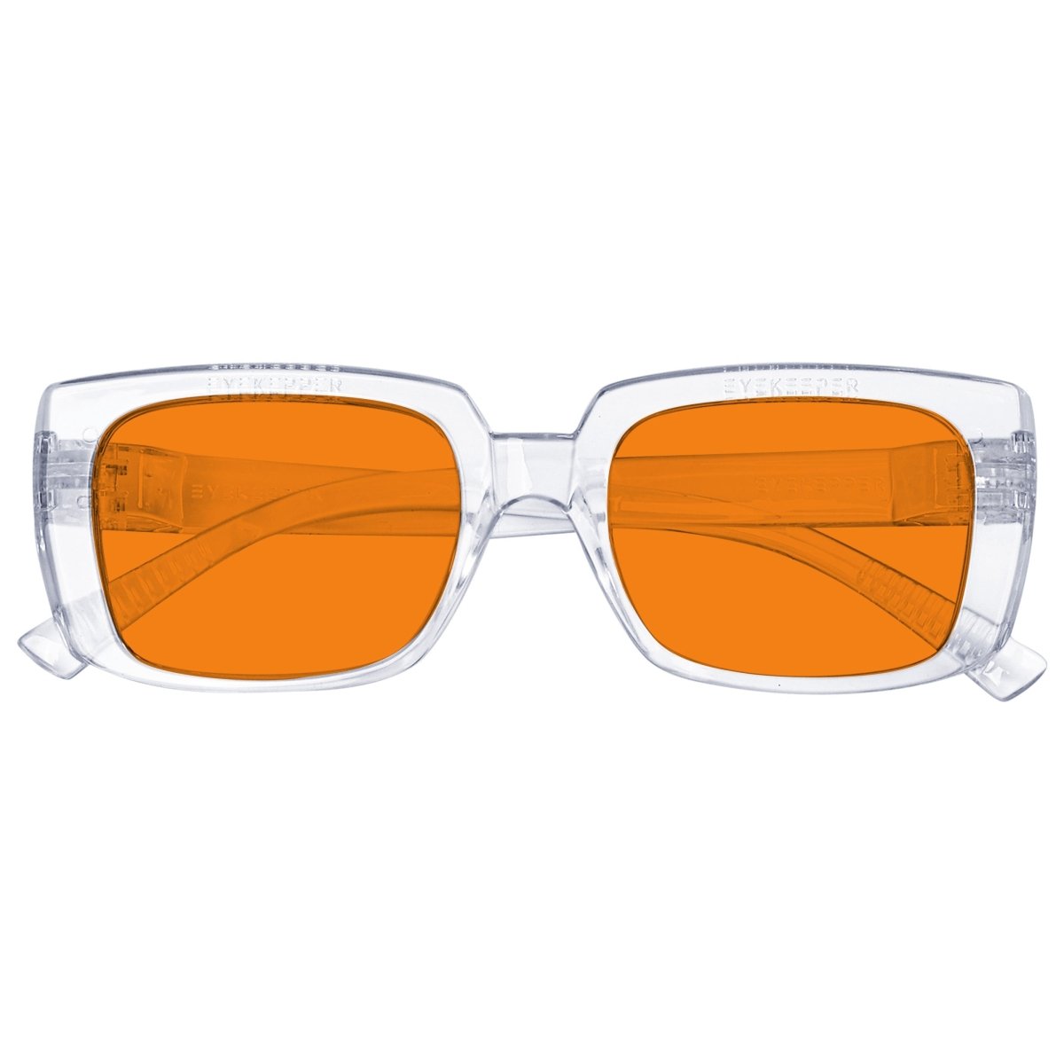 Blue Blocking Orange Glasses for Sleep Metalless Screwless NR9107-B98 (100%) from eyekeeper