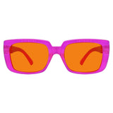 Blue Blocking Orange Glasses for Sleep Metalless Screwless NR9107-B98 (100%) from eyekeeper