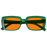 Blue Blocking Orange Glasses for Sleep Metalless Screwless NR9107-B98 (100%) from eyekeeper