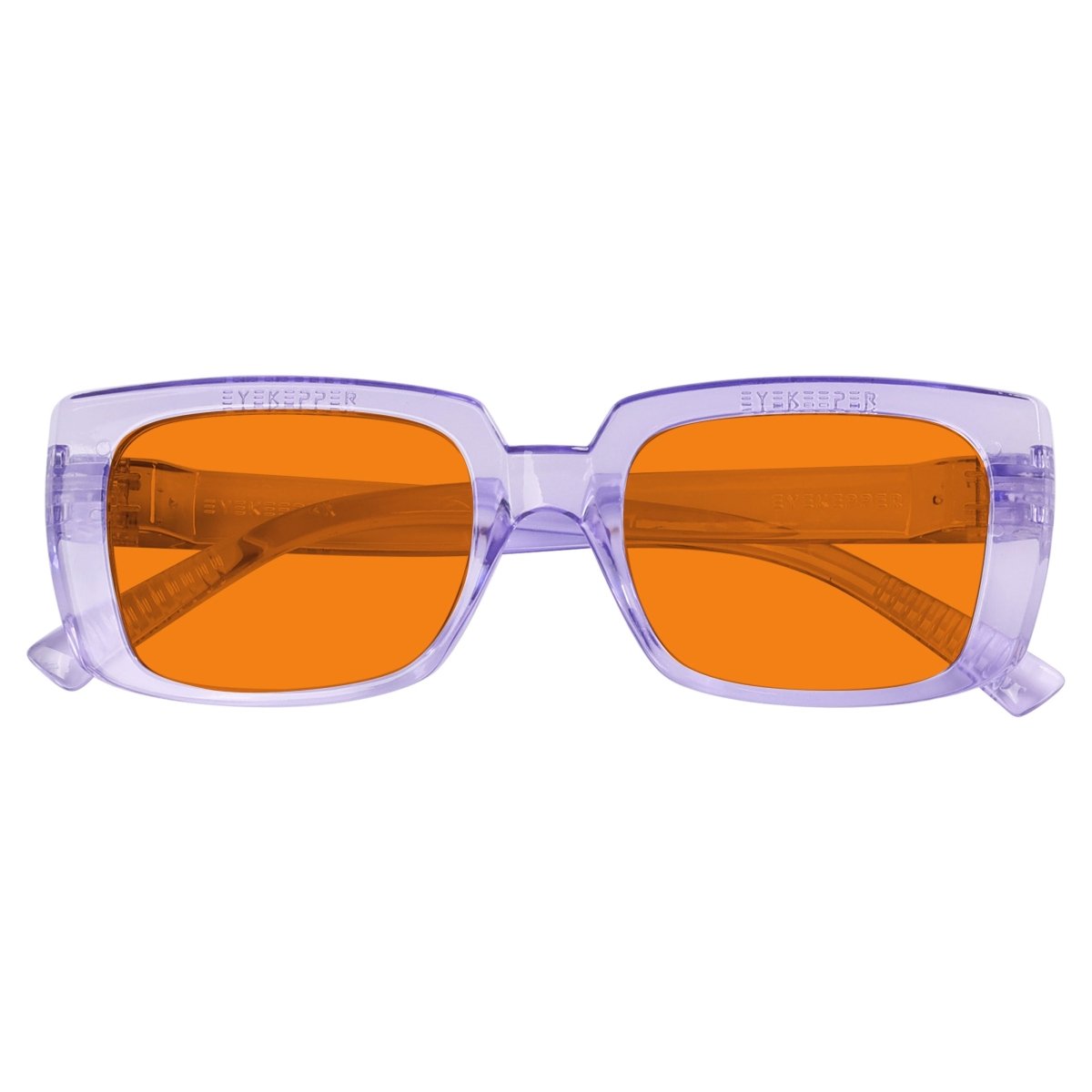 Blue Blocking Orange Glasses for Sleep Metalless Screwless NR9107-B98 (100%) from eyekeeper
