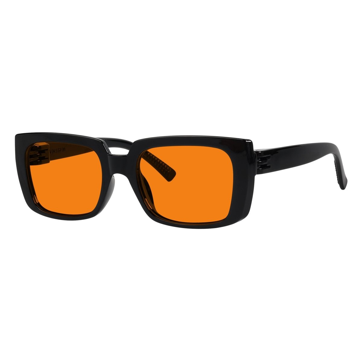 Blue Blocking Orange Glasses for Sleep Metalless Screwless NR9107-B98 (100%) from eyekeeper