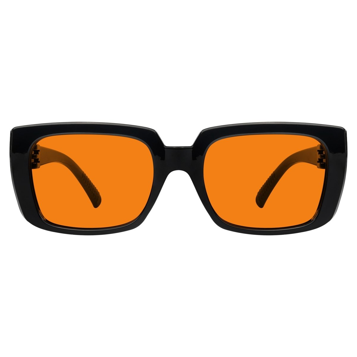 Blue Blocking Orange Glasses for Sleep Metalless Screwless NR9107-B98 (100%) from eyekeeper