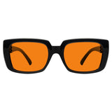 Blue Blocking Orange Glasses for Sleep Metalless Screwless NR9107-B98 (100%) from eyekeeper