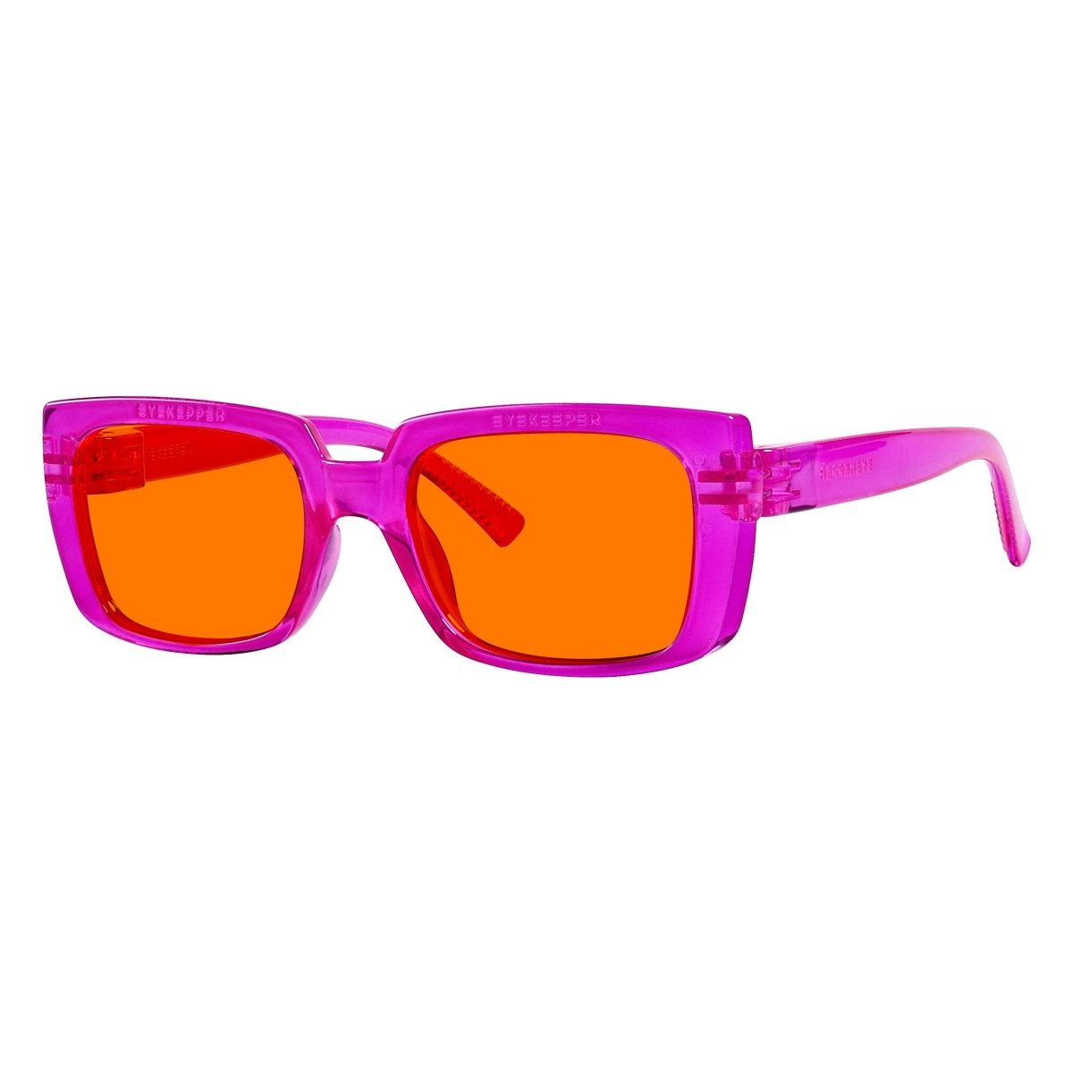 Blue Blocking Orange Glasses for Sleep Metalless Screwless NR9107-B98 (100%) from eyekeeper