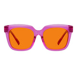 Blue Blocking Orange Lens for Sleep Metalless Glasses R2144-B98 (100%) from eyekeeper