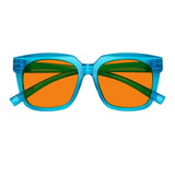 Blue Blocking Orange Lens for Sleep Metalless Glasses R2144-B98 (100%) from eyekeeper