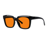 Blue Blocking Orange Lens for Sleep Metalless Glasses R2144-B98 (100%) from eyekeeper