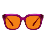 Blue Blocking Orange Lens for Sleep Metalless Glasses R2144-B98 (100%) from eyekeeper