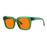 Blue Blocking Orange Lens for Sleep Metalless Glasses R2144-B98 (100%) from eyekeeper