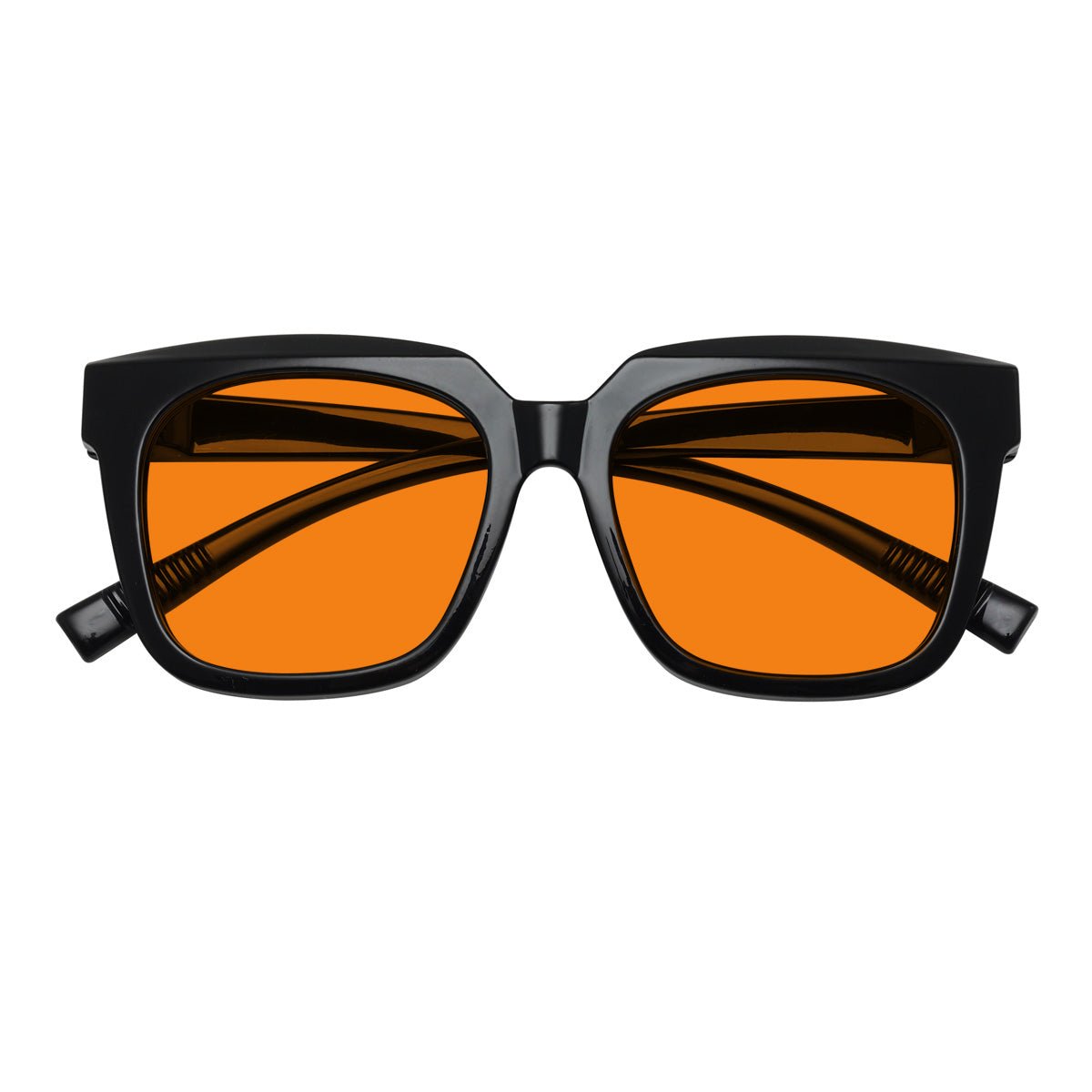 Blue Blocking Orange Lens for Sleep Metalless Glasses R2144-B98 (100%) from eyekeeper