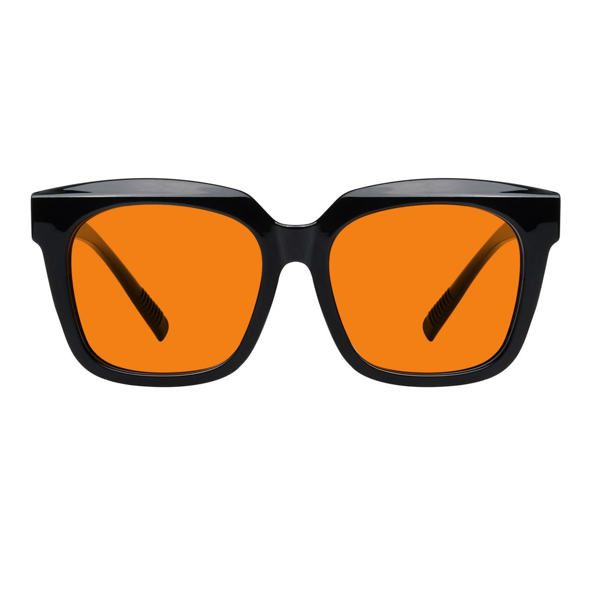 Blue Blocking Orange Lens for Sleep Metalless Glasses R2144-B98 (100%) from eyekeeper