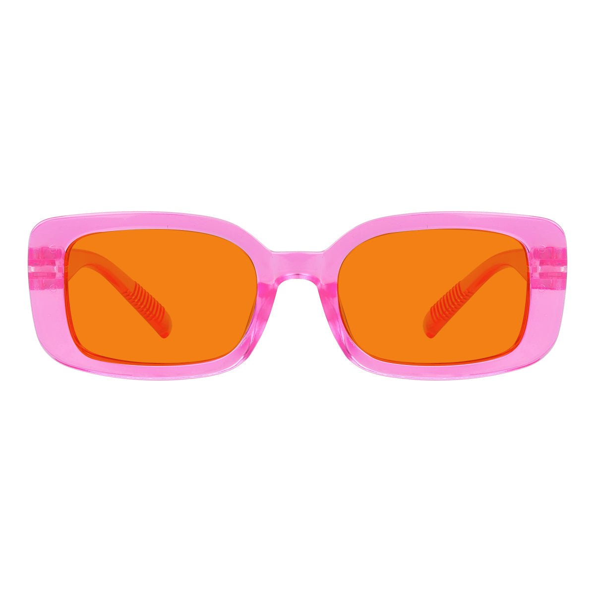 Blue Light Blocking Nighttime Glasses Metalless Screwless R2502-B98 (100%) from eyekeeper