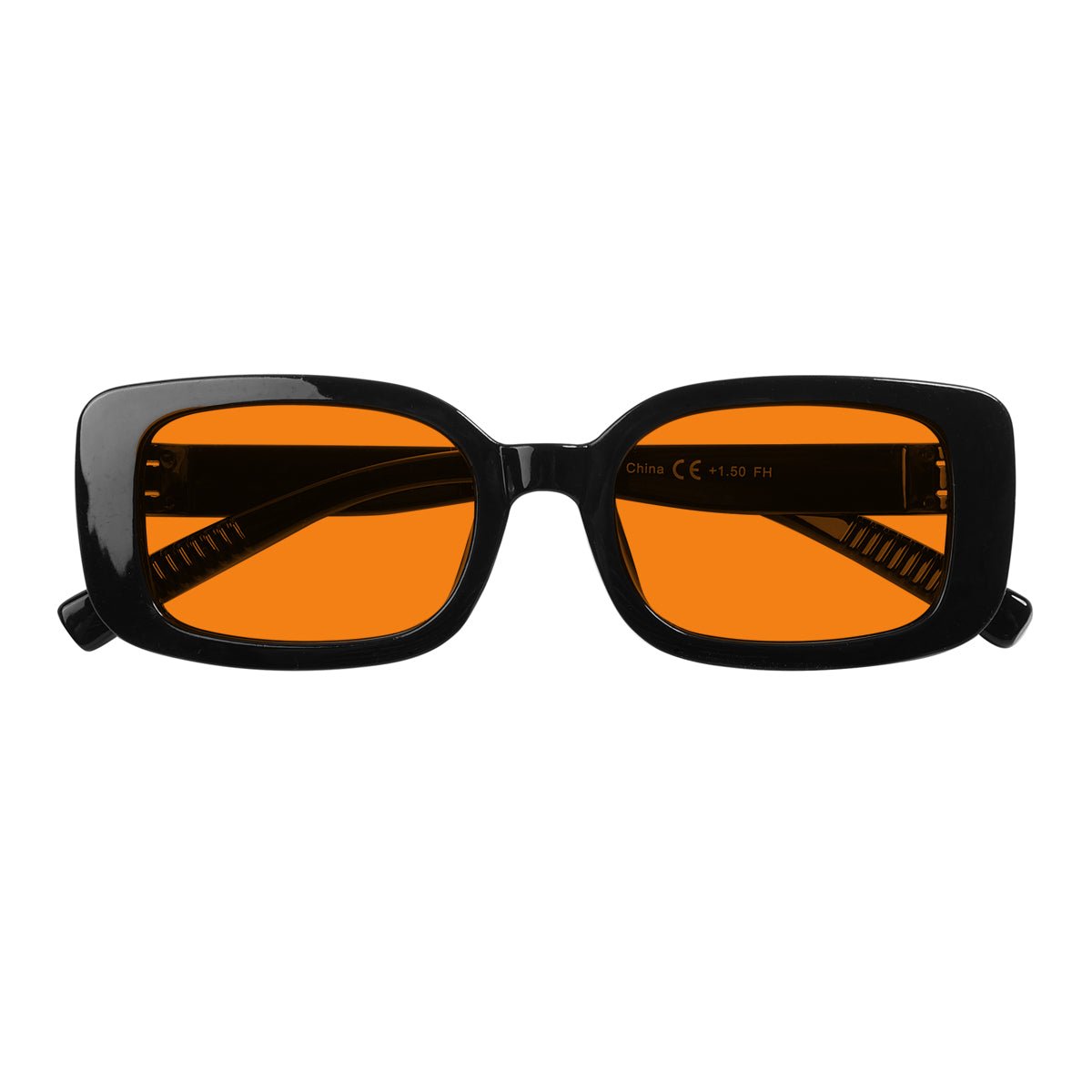 Blue Light Blocking Nighttime Glasses Metalless Screwless R2502-B98 (100%) from eyekeeper