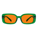 Blue Light Blocking Nighttime Glasses Metalless Screwless R2502-B98 (100%) from eyekeeper