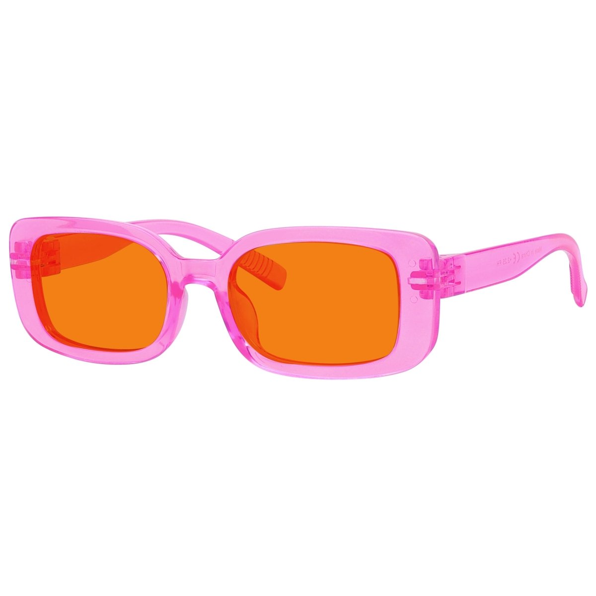 Blue Light Blocking Nighttime Glasses Metalless Screwless R2502-B98 (100%) from eyekeeper