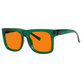 Blue Light Blocking Orange Glasses Metalless Screwless Eyewear R2 (100%) from eyekeeper316-B98