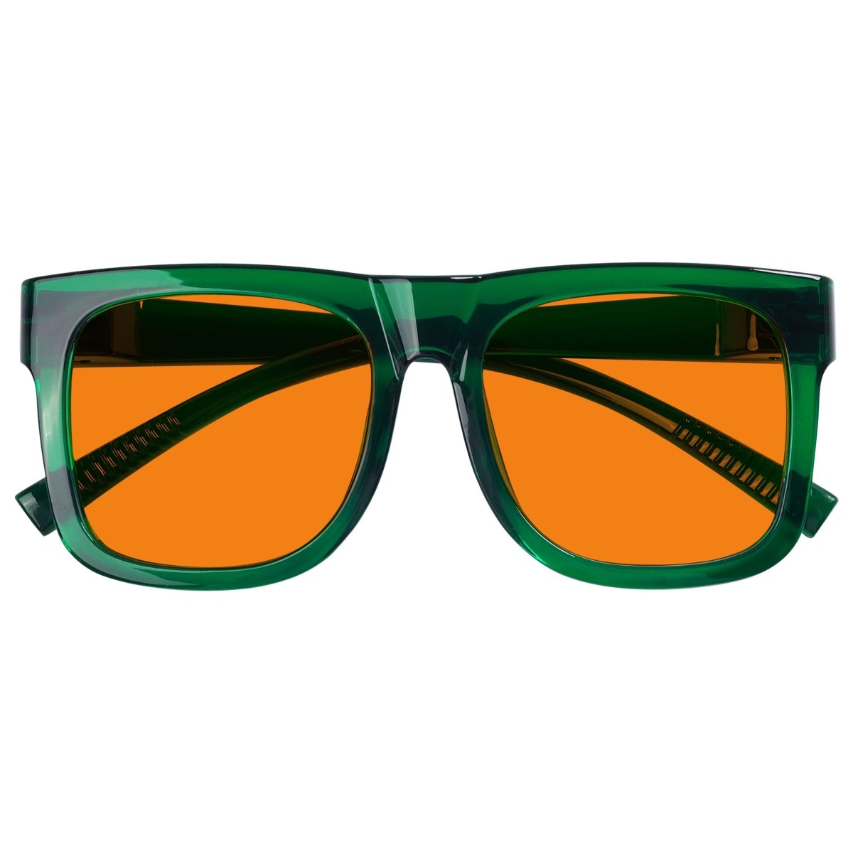 Blue Light Blocking Orange Glasses Metalless Screwless Eyewear R2 (100%) from eyekeeper316-B98