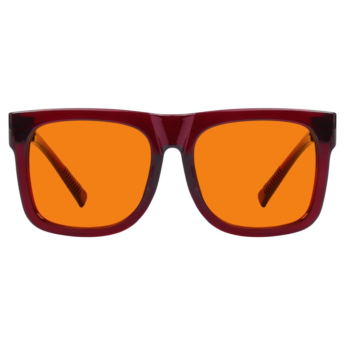 Blue Light Blocking Orange Glasses Metalless Screwless Eyewear R2 (100%) from eyekeeper316-B98