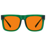 Blue Light Blocking Orange Glasses Metalless Screwless Eyewear R2 (100%) from eyekeeper316-B98