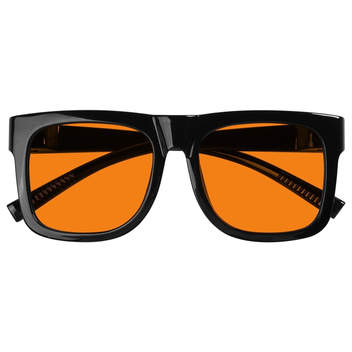 Blue Light Blocking Orange Glasses Metalless Screwless Eyewear R2 (100%) from eyekeeper316-B98