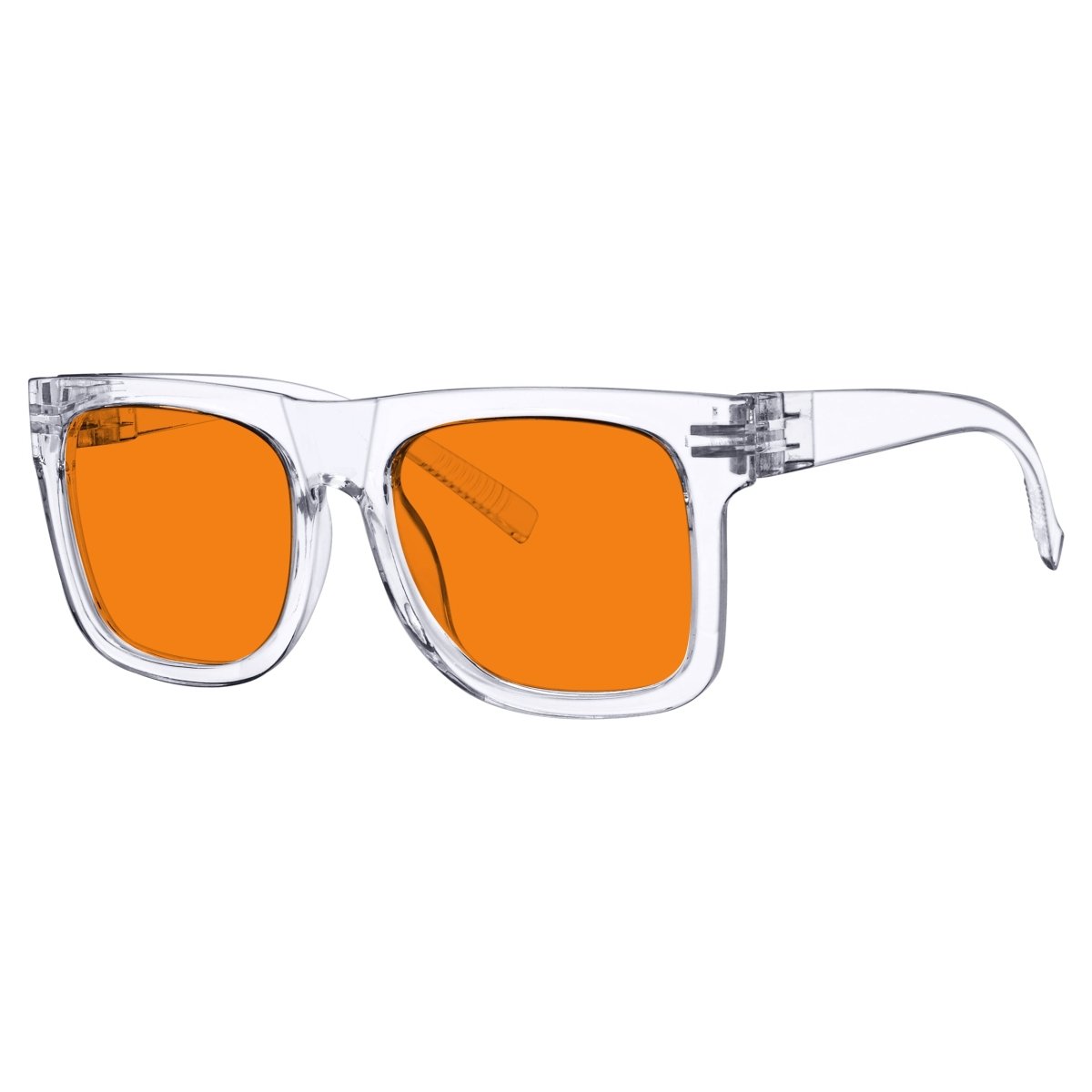 Blue Light Blocking Orange Glasses Metalless Screwless Eyewear R2 (100%) from eyekeeper316-B98