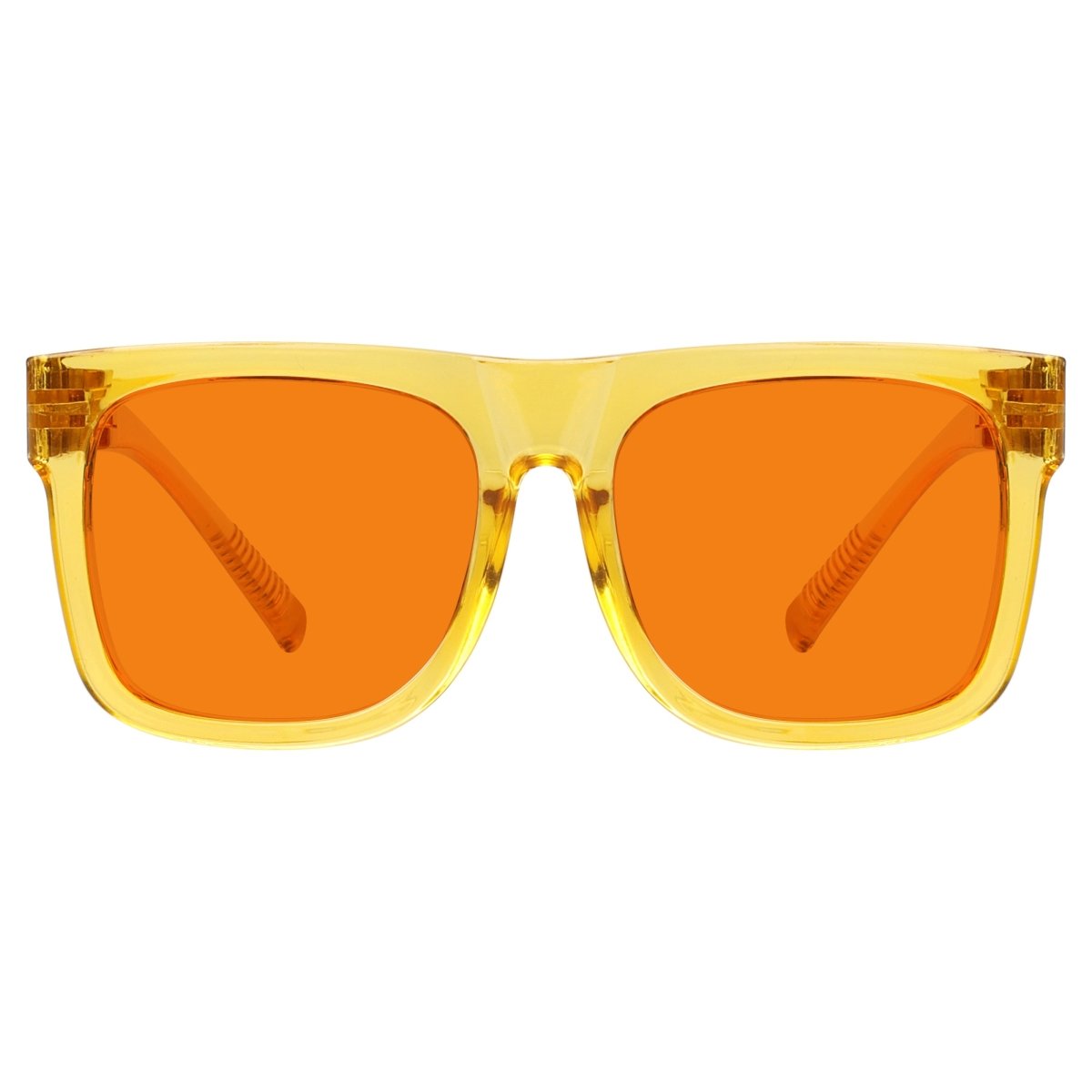 Blue Light Blocking Orange Glasses Metalless Screwless Eyewear R2 (100%) from eyekeeper316-B98