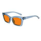 Blue Light Blocking Orange Glasses Metalless Screwless R2308-B98 (100%) from eyekeeper