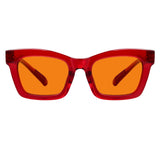 Blue Light Blocking Orange Glasses Metalless Screwless R2308-B98 (100%) from eyekeeper