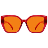 Blue Light Blocking Oversized Nighttime Screwless Glasses R2314-B98 (100%) from eyekeeper