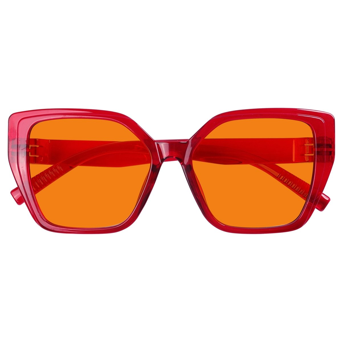 Blue Light Blocking Oversized Nighttime Screwless Glasses R2314-B98 (100%) from eyekeeper