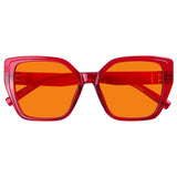Blue Light Blocking Oversized Nighttime Screwless Glasses R2314-B98 (100%) from eyekeeper