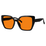 Blue Light Blocking Oversized Nighttime Screwless Glasses R2314-B98 (100%) from eyekeeper