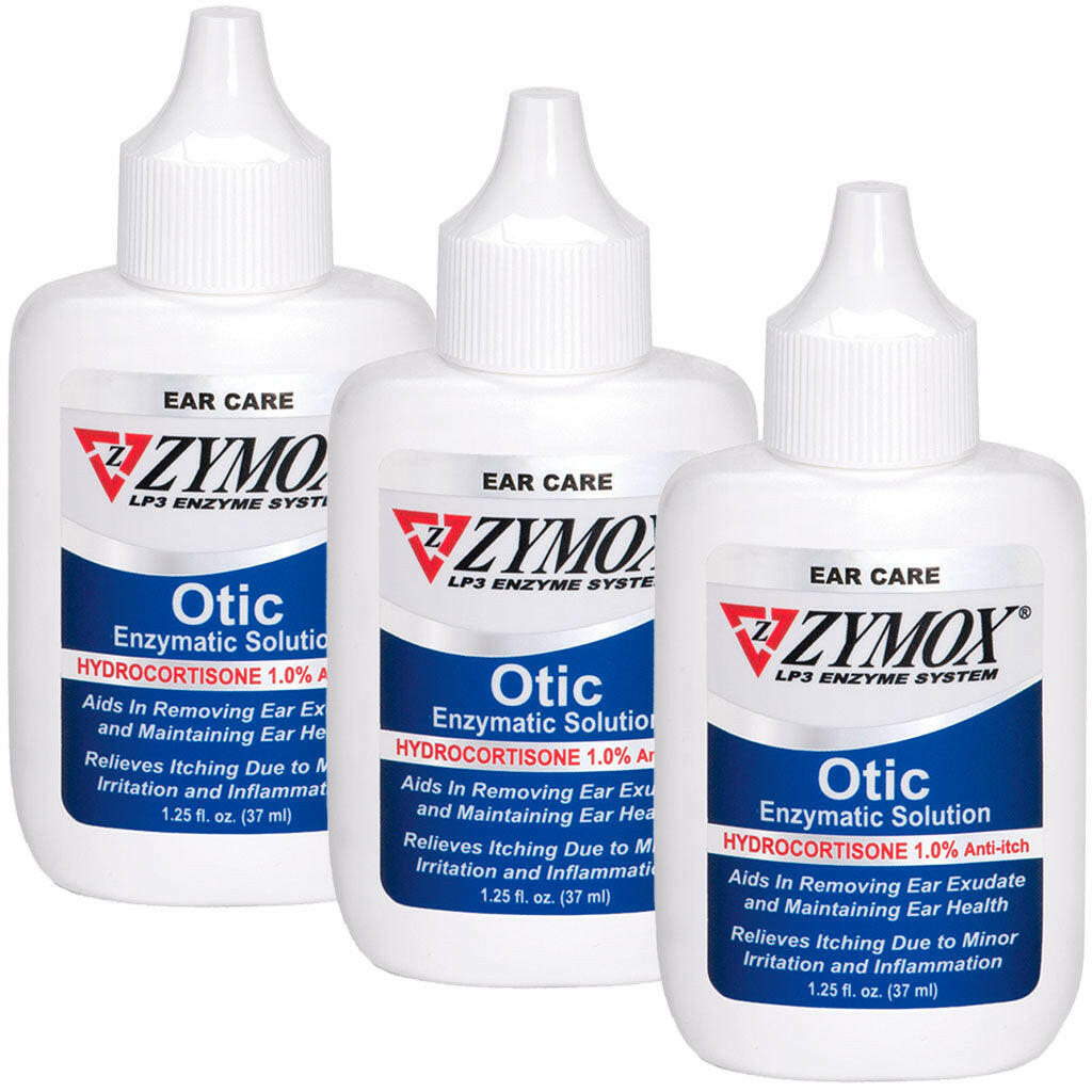 ZYMOX Otic Enzymatic Solution With 1% Hydrocortisone from HardyPaw