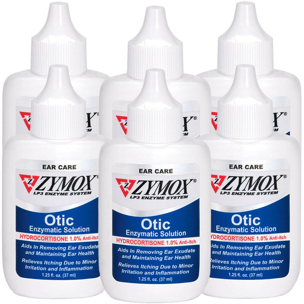 ZYMOX Otic Enzymatic Solution With 1% Hydrocortisone from HardyPaw