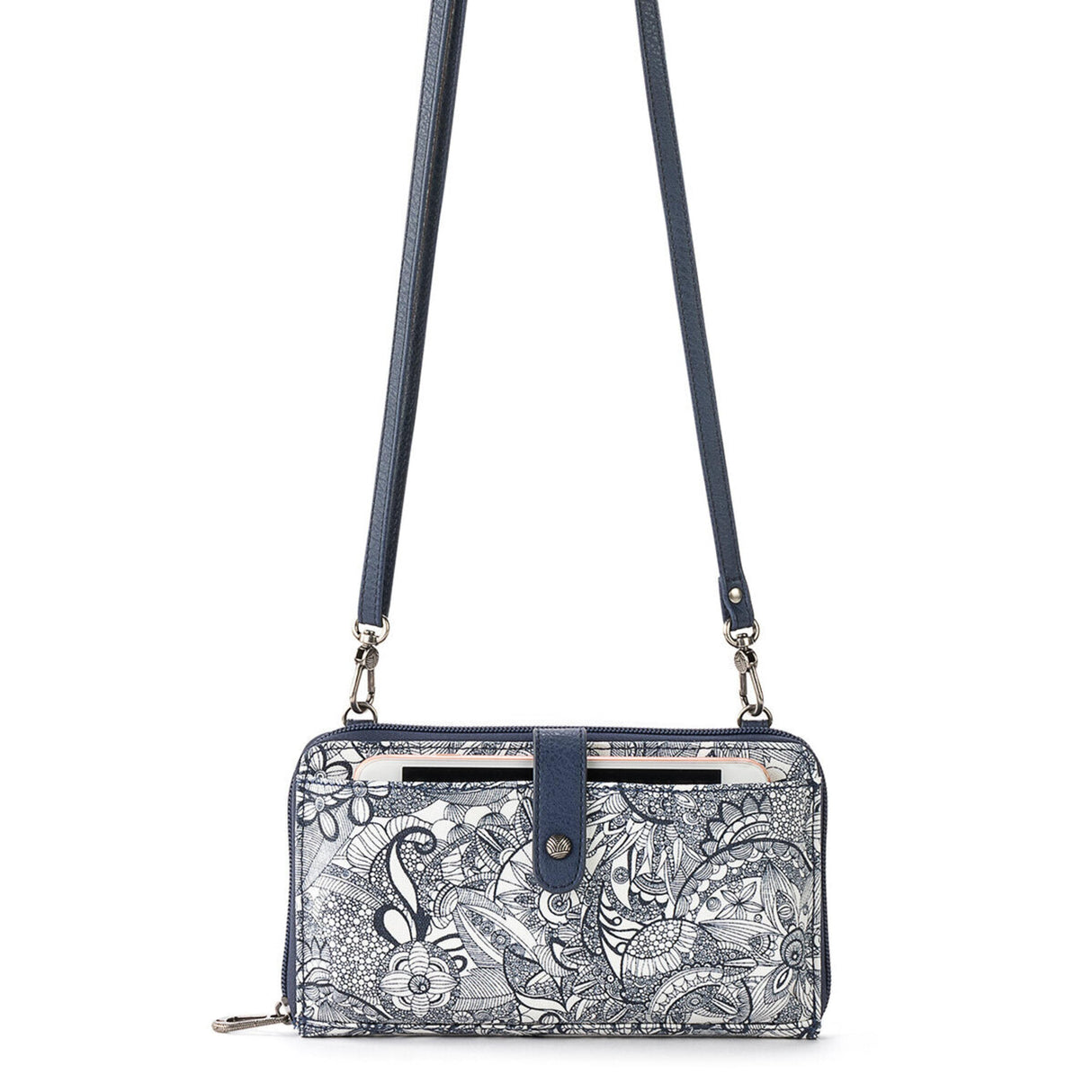 Smartphone Wallet - Canvas - Navy Spirit Desert from The Sak